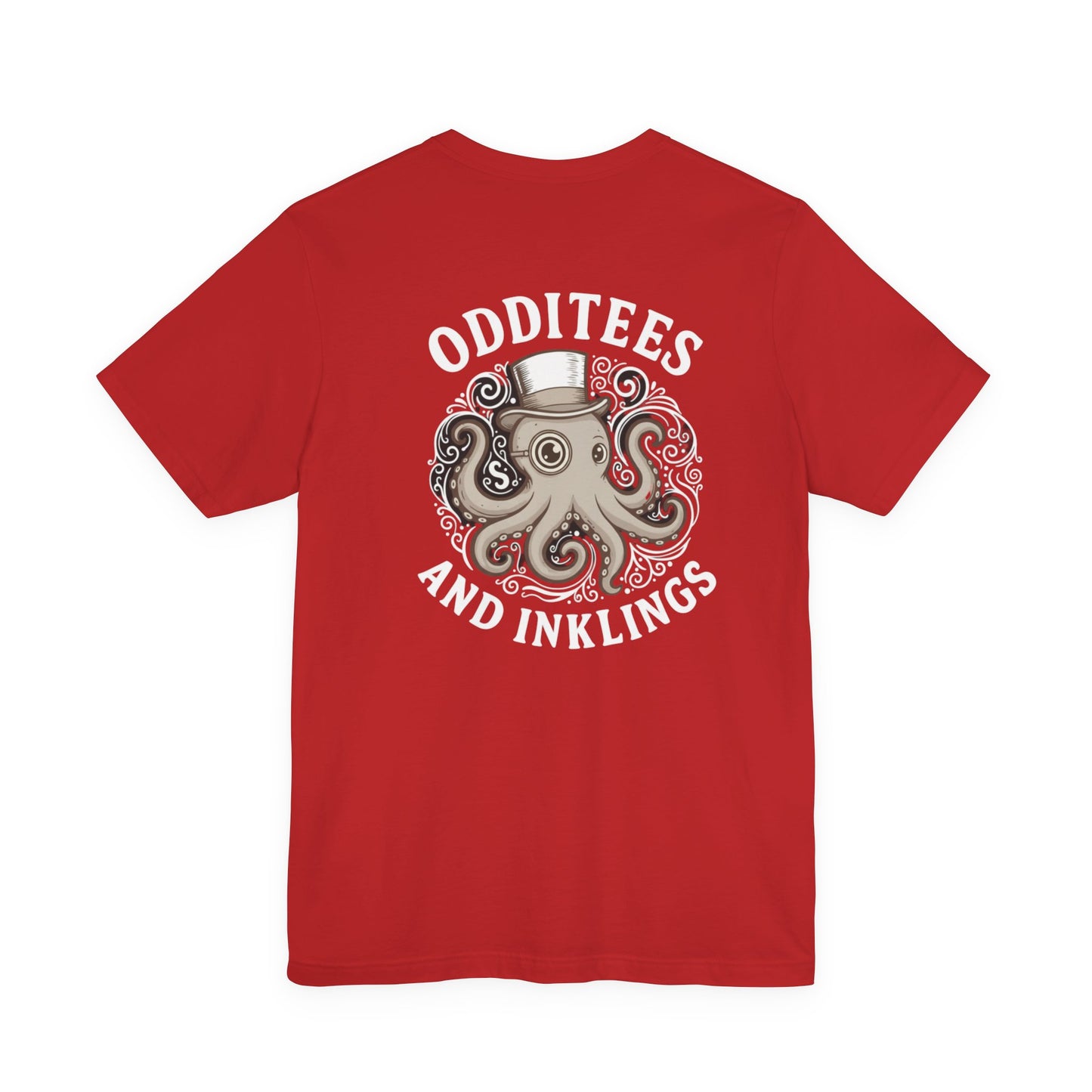Octopus Graphic Tee — "Odditees and Inklings" Vintage Nautical T-Shirt