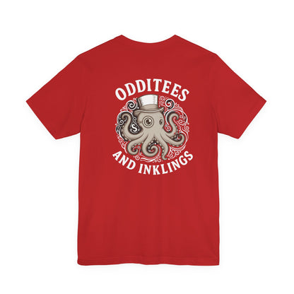 Octopus Graphic Tee — "Odditees and Inklings" Vintage Nautical T-Shirt