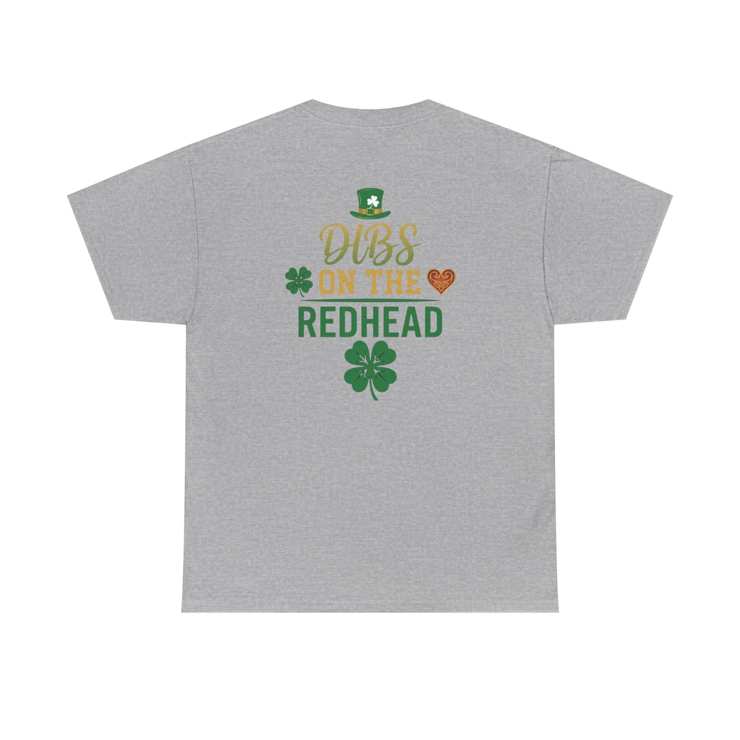 Dibs on the Redhead T‑Shirt — St. Patrick’s Day Shamrock OddInk Seasonal Designs Tee