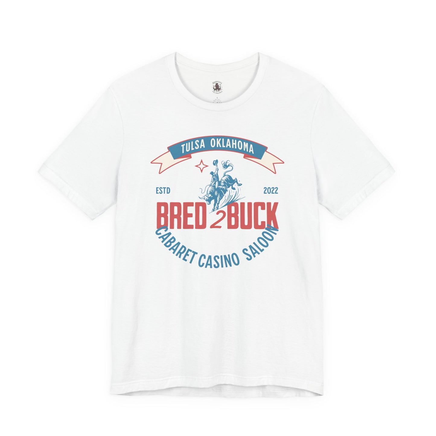 BRED 2 BUCK – Tulsa King Inspired Bull Riding Shirt | Western Cabaret Casino Saloon Tee