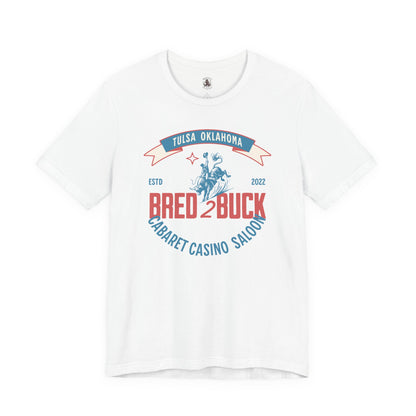 BRED 2 BUCK – Tulsa King Inspired Bull Riding Shirt | Western Cabaret Casino Saloon Tee