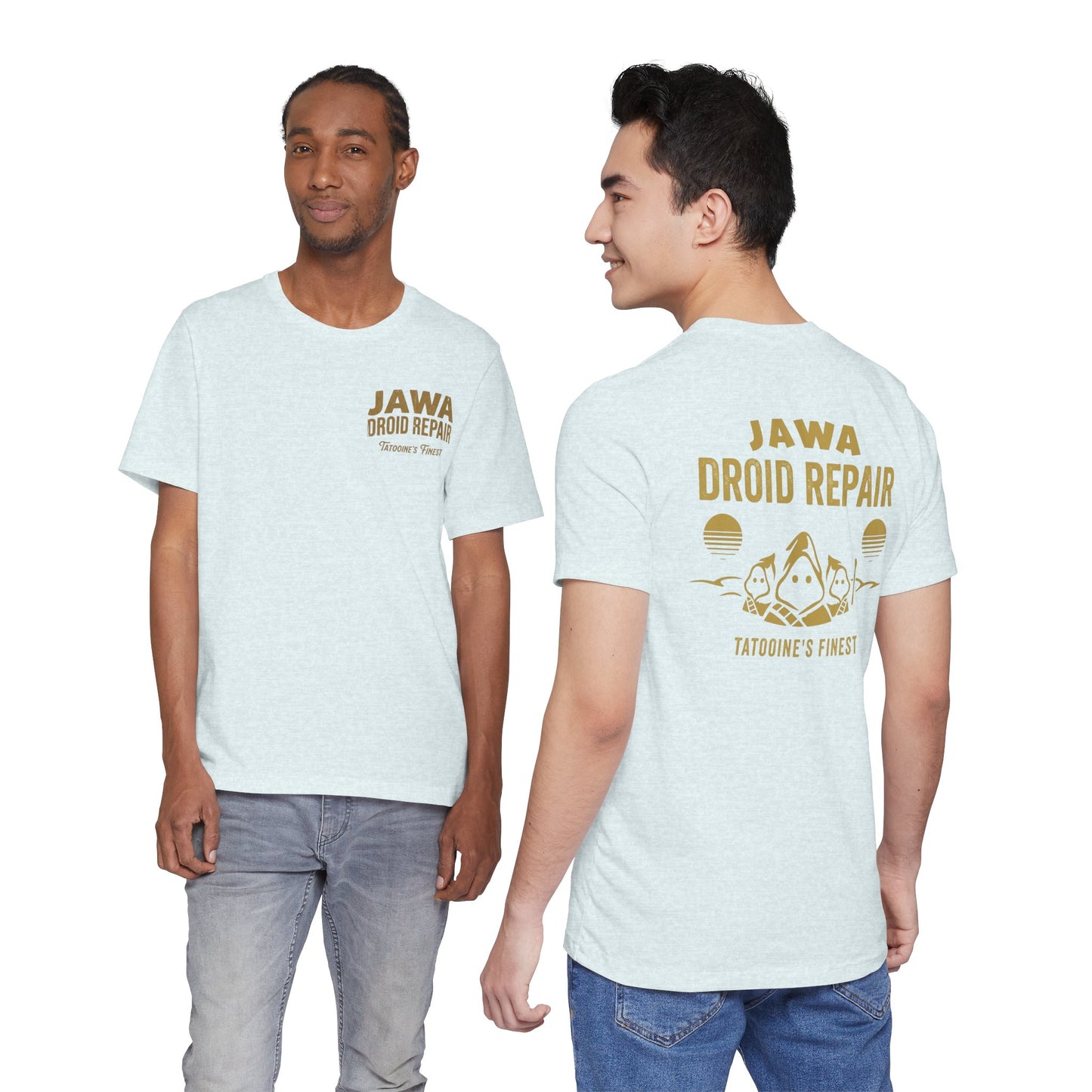 Jawa Droid Repair T‑Shirt — Tatooine’s Finest Vintage Sci‑Fi Star Wars Inspired Tee