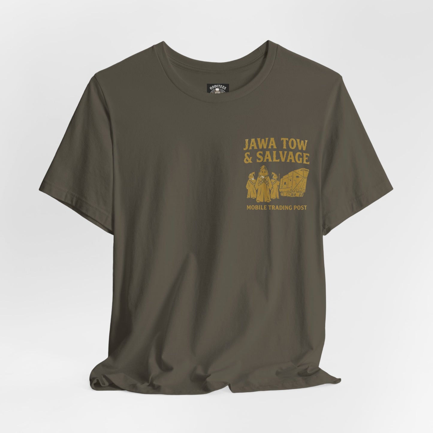 Jawa Tow & Salvage Tee — SW Biz Jawa Garage Vintage T-Shirt