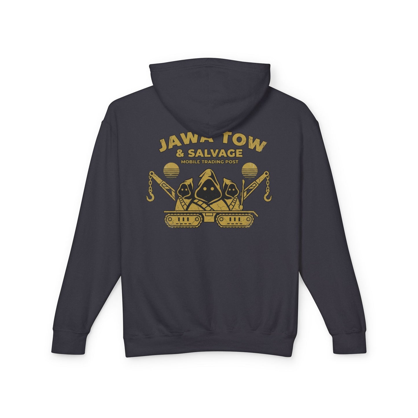 Jawa Tow & Salvage Hoodie - Star Wars Inspired "Mobile Trading Post" Pullover