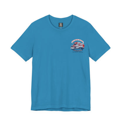 Trucking T‑Shirt — "Jack Burton Trucking: The Pork-Chop Express" Retro Logo Tee