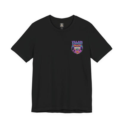 Villain Support Group Tee — Funny Supervillain Graphic T-Shirt