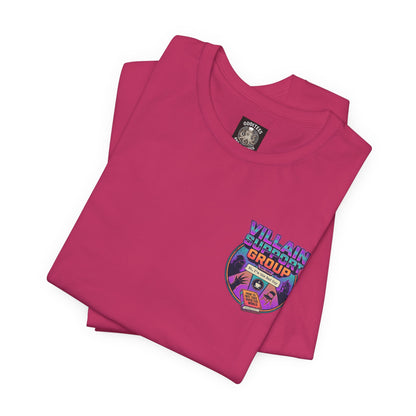 Villain Support Group T-Shirt — Funny Retro Supervillain Meetup Tee