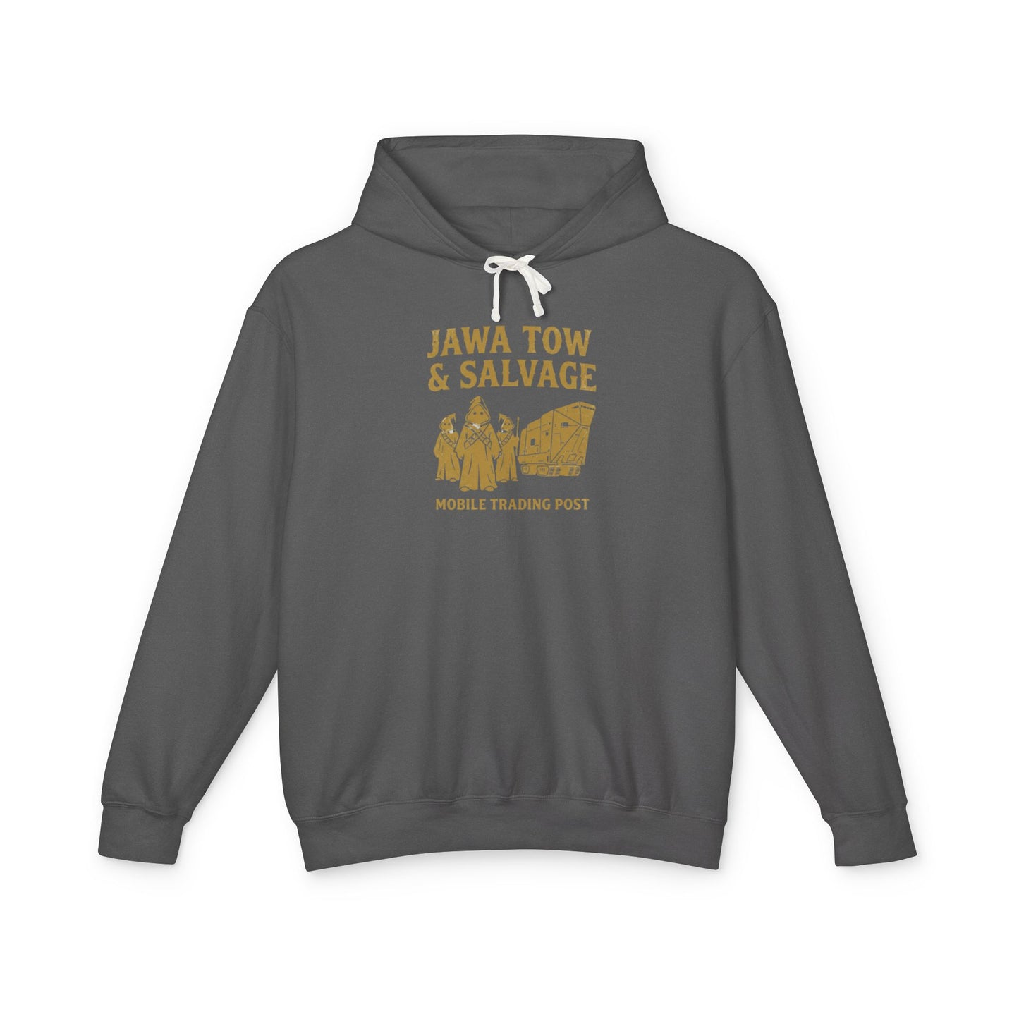 Jawa Tow & Salvage Hoodie - Star Wars Inspired "Mobile Trading Post" Pullover