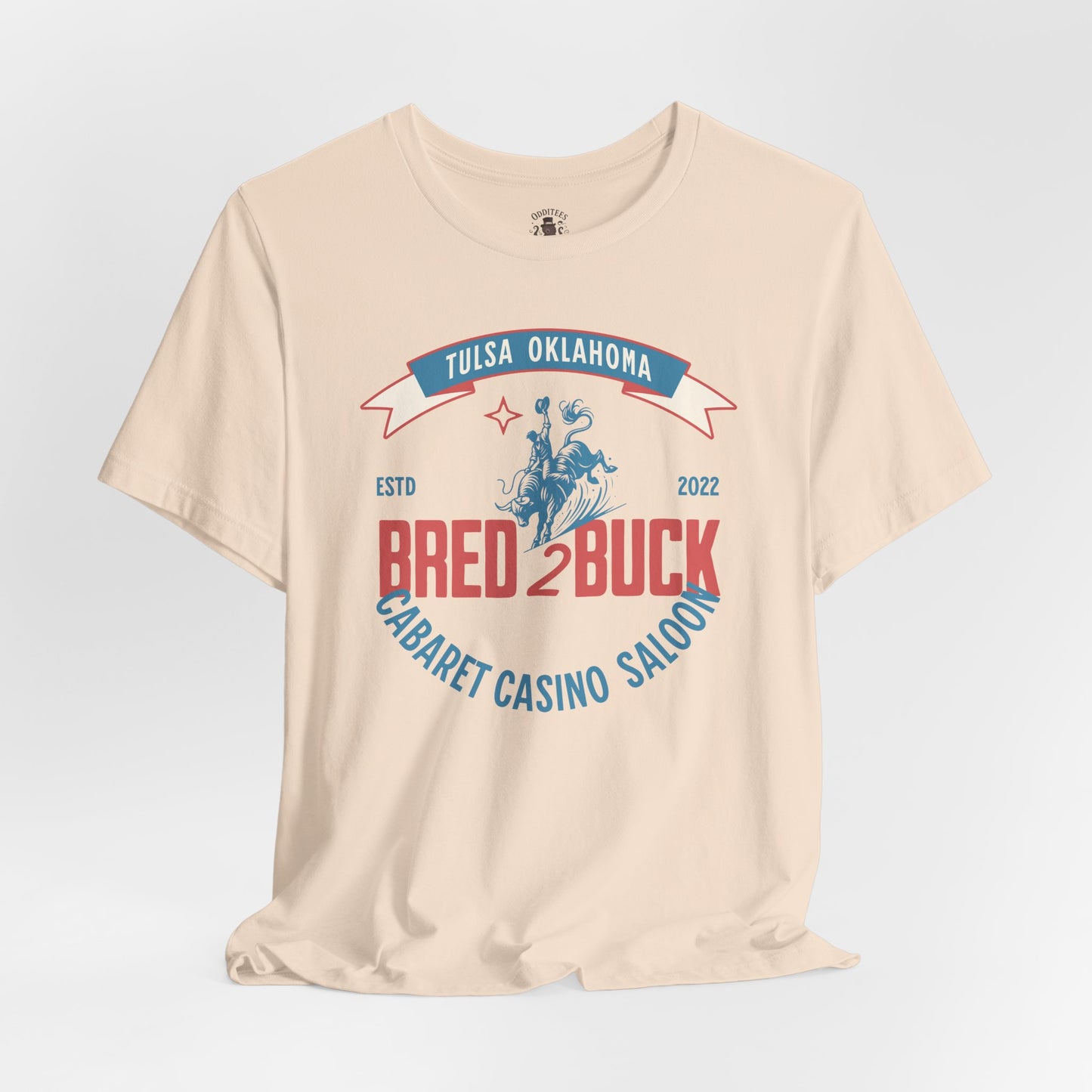BRED 2 BUCK – Tulsa King Inspired Bull Riding Shirt | Western Cabaret Casino Saloon Tee