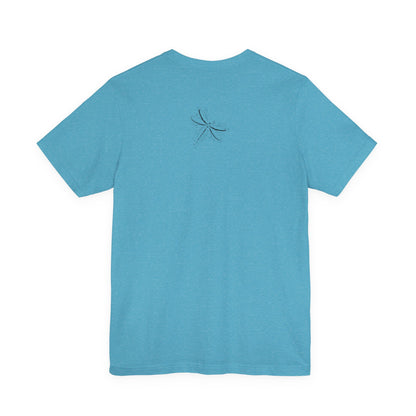 Dragonfly Line Art T-Shirt — Elegant Minimal Nature Tee