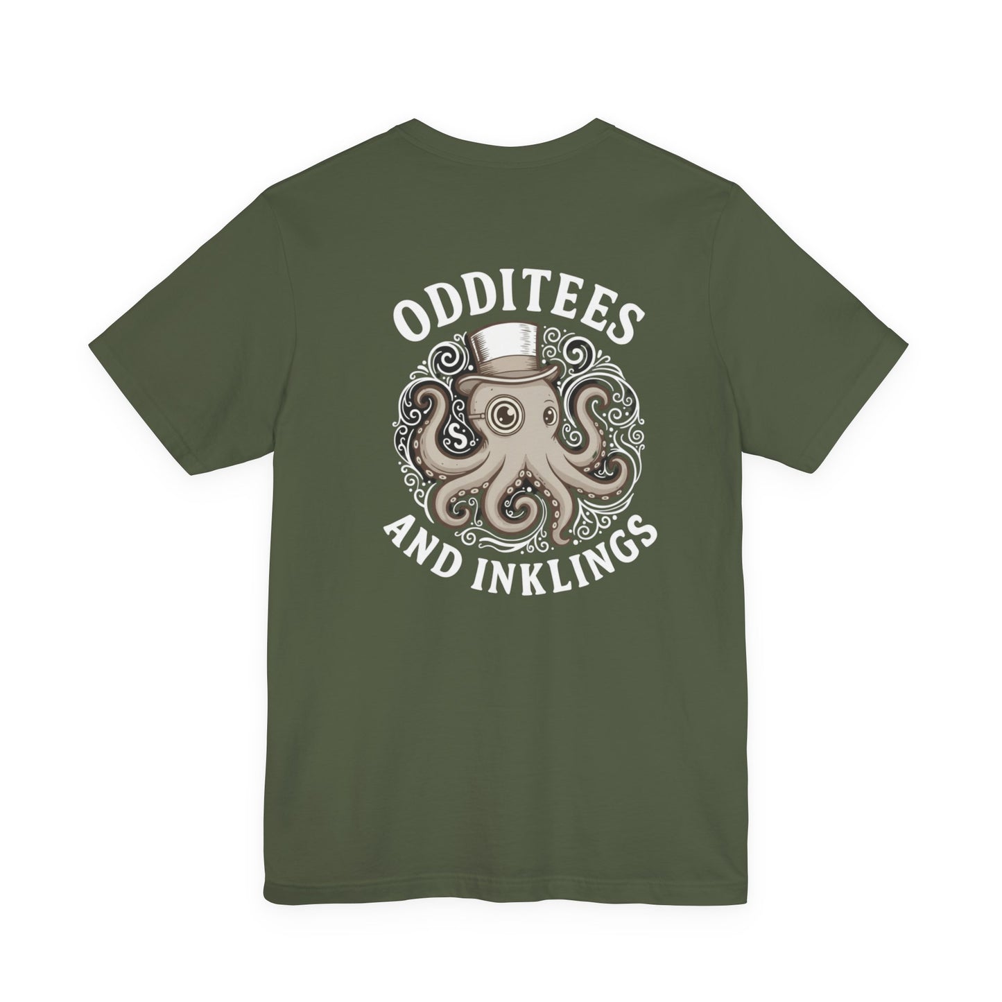 Octopus Graphic Tee — "Odditees and Inklings" Vintage Nautical T-Shirt