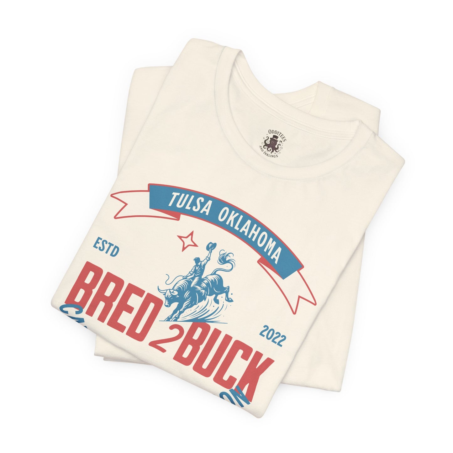 BRED 2 BUCK – Tulsa King Inspired Bull Riding Shirt | Western Cabaret Casino Saloon Tee