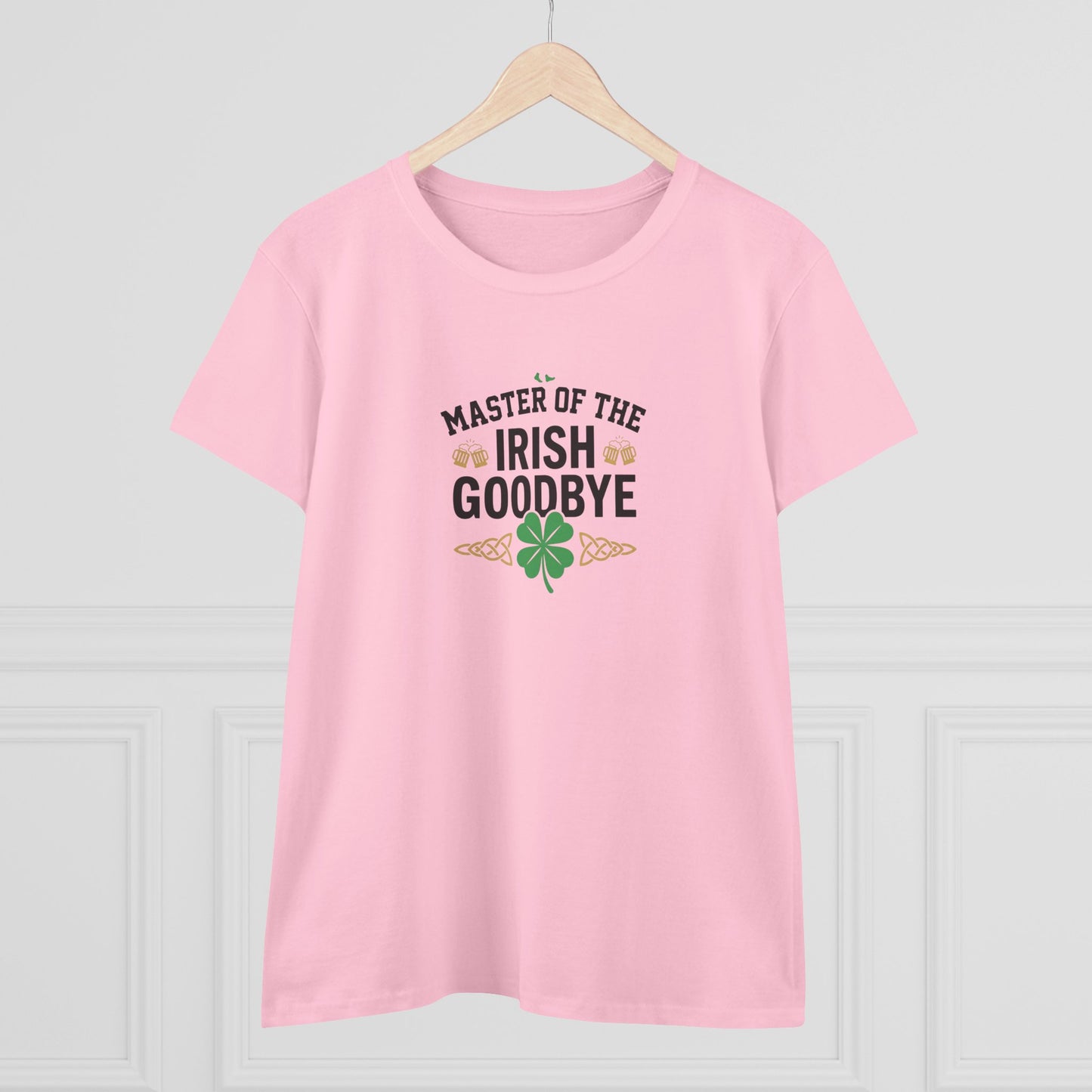 Master of the Irish Goodbye Womens T‑Shirt — OddInk Seasonal Designs