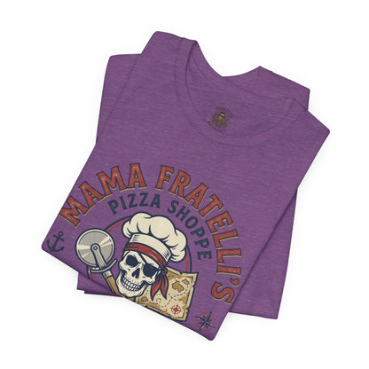 Kids Suck Pizza Tee — Mama Fratelli’s Pizza Shoppe Skull Graphic T-Shirt