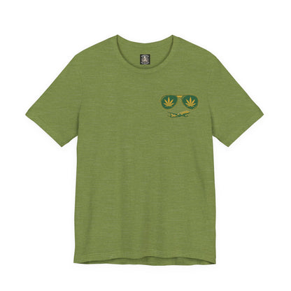 T-Shirt - "I Feel the Need... The Need for Weed" Retro Aviator Weed Graphic