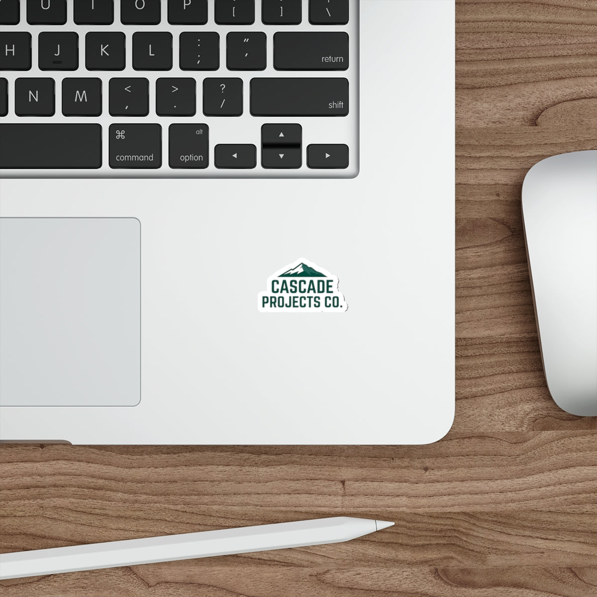 Cascade Projects Co. Die-Cut Sticker — Corp Logo