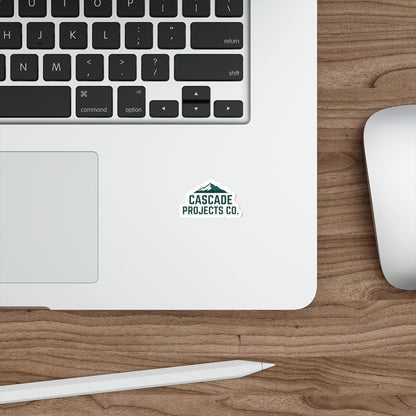 Cascade Projects Co. Die-Cut Sticker — Corp Logo