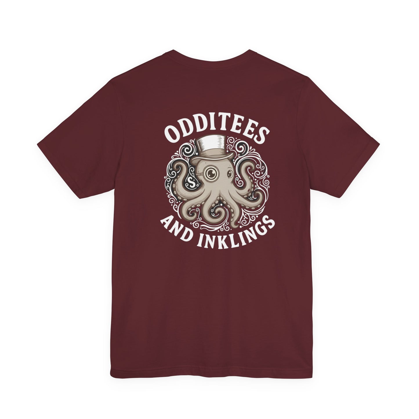 Octopus Graphic Tee — "Odditees and Inklings" Vintage Nautical T-Shirt