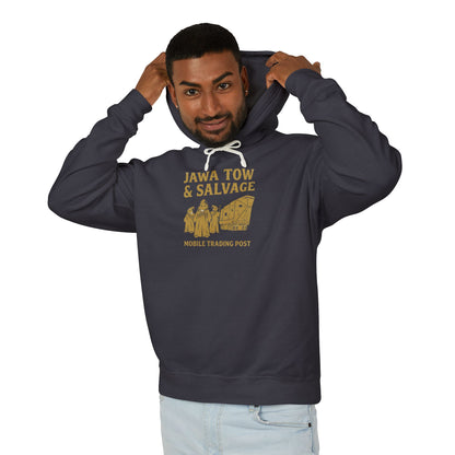 Jawa Tow & Salvage Hoodie - Star Wars Inspired "Mobile Trading Post" Pullover