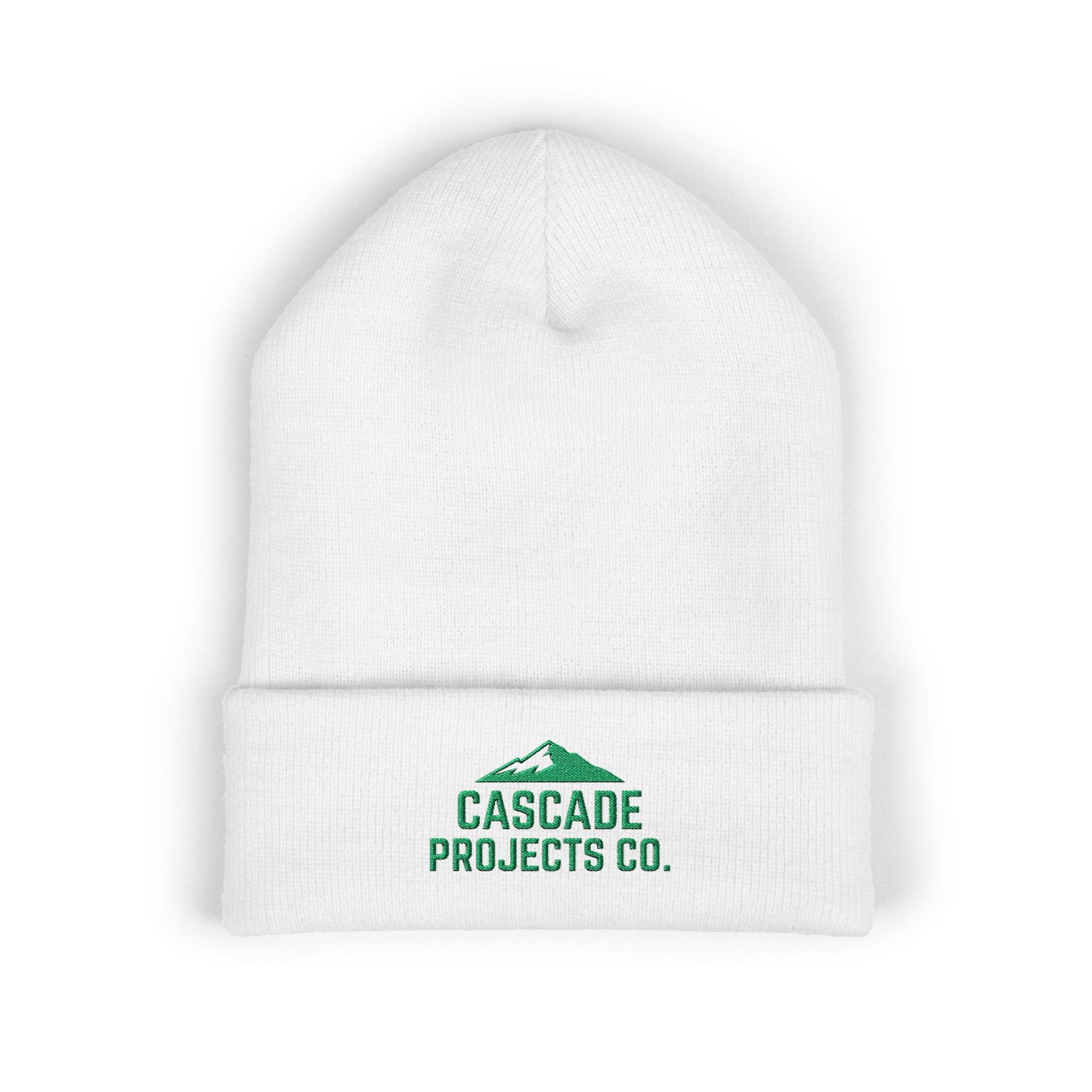 Cascade Projects Co. Embroidered Mountain Cuffed Beanie