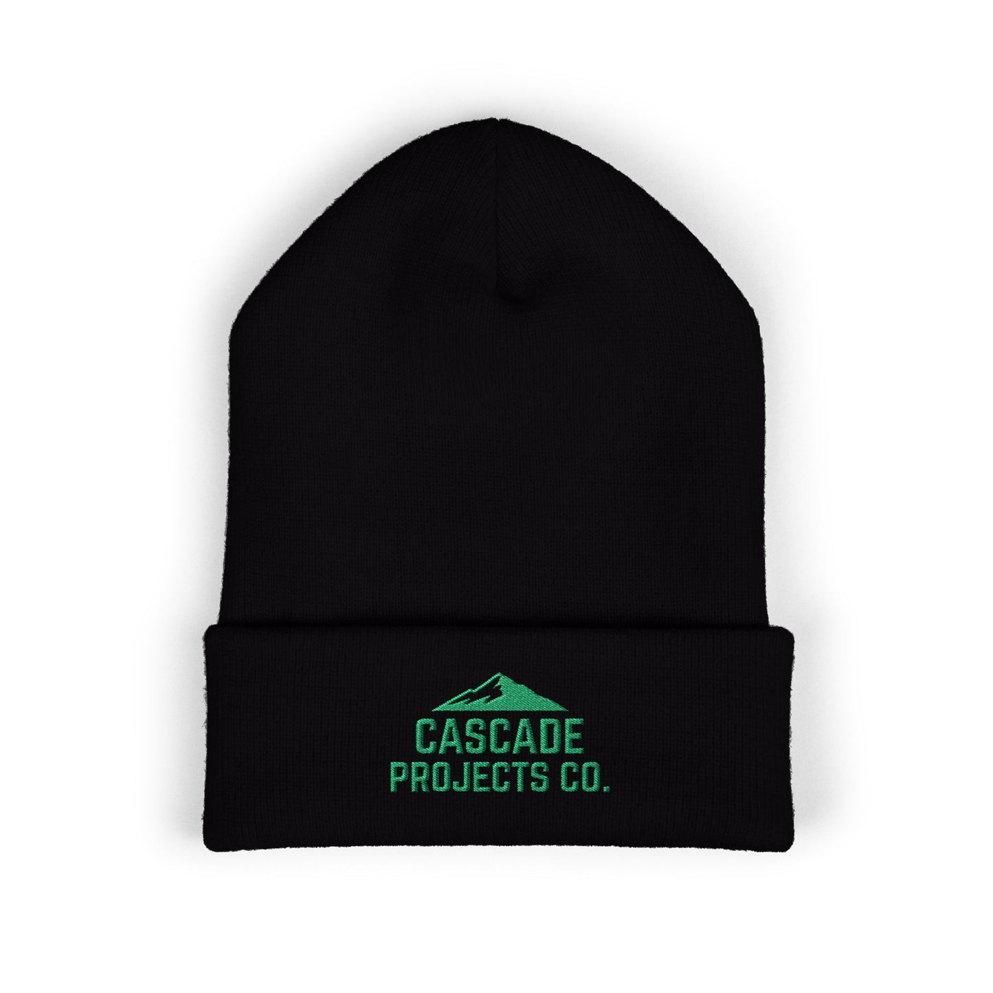 Cascade Projects Co. Embroidered Mountain Cuffed Beanie