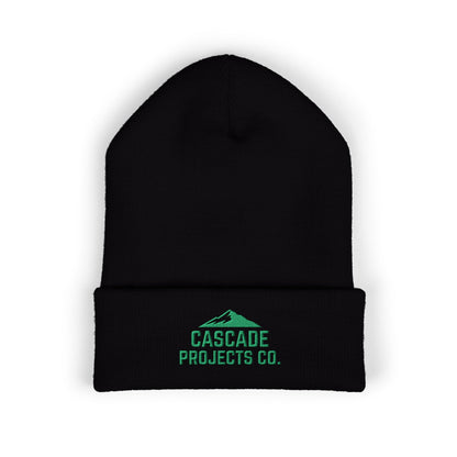 Cascade Projects Co. Embroidered Mountain Cuffed Beanie