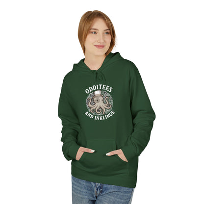 Octopus Logo Hoodie — "Odd Tees and Inklings" Graphic Pullover