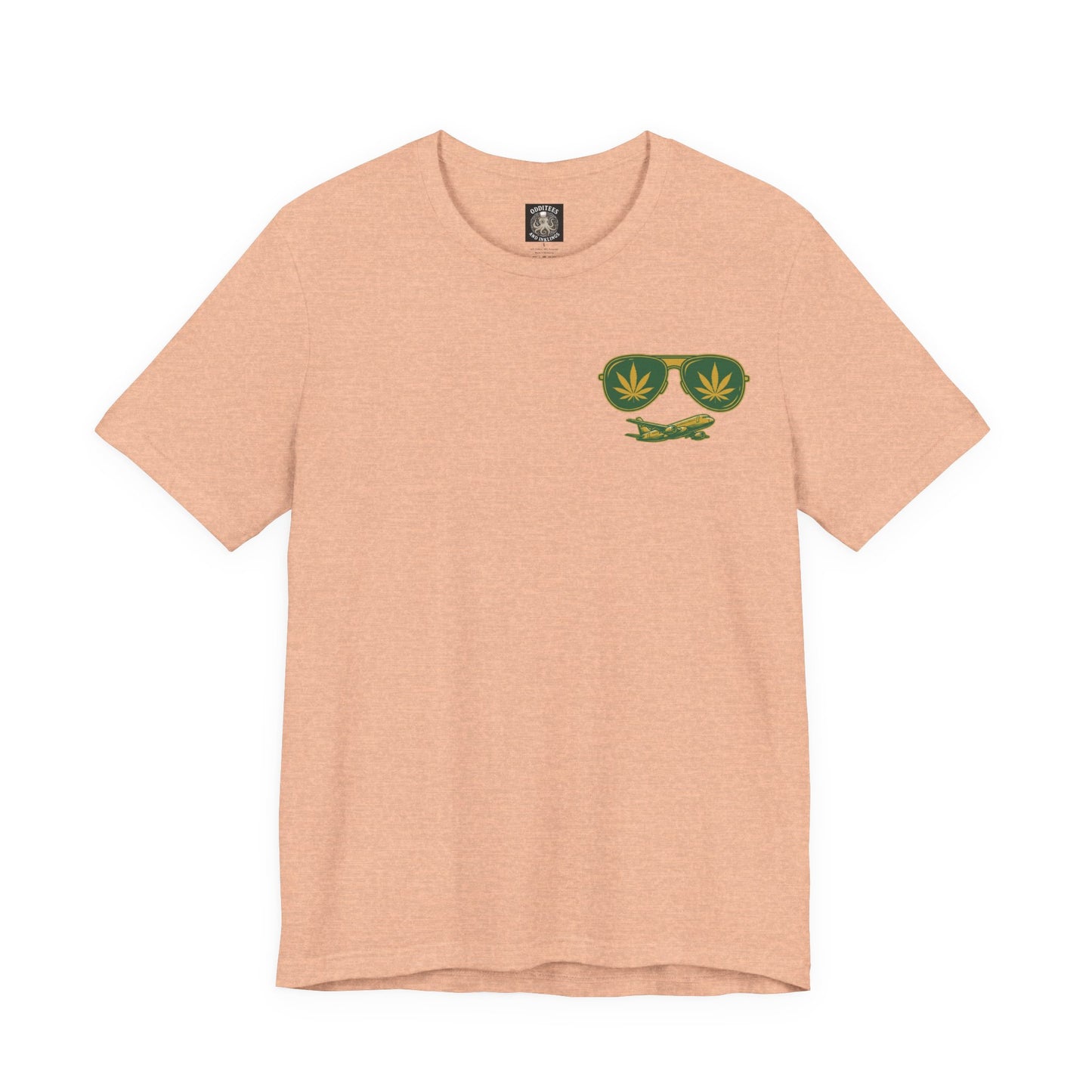 T-Shirt - "I Feel the Need... The Need for Weed" Retro Aviator Weed Graphic