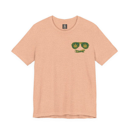 T-Shirt - "I Feel the Need... The Need for Weed" Retro Aviator Weed Graphic
