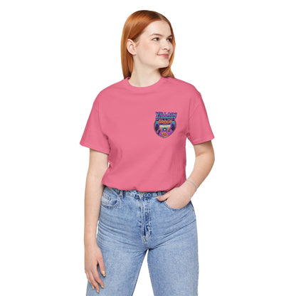 Villain Support Group Tee — Funny Supervillain Graphic T-Shirt
