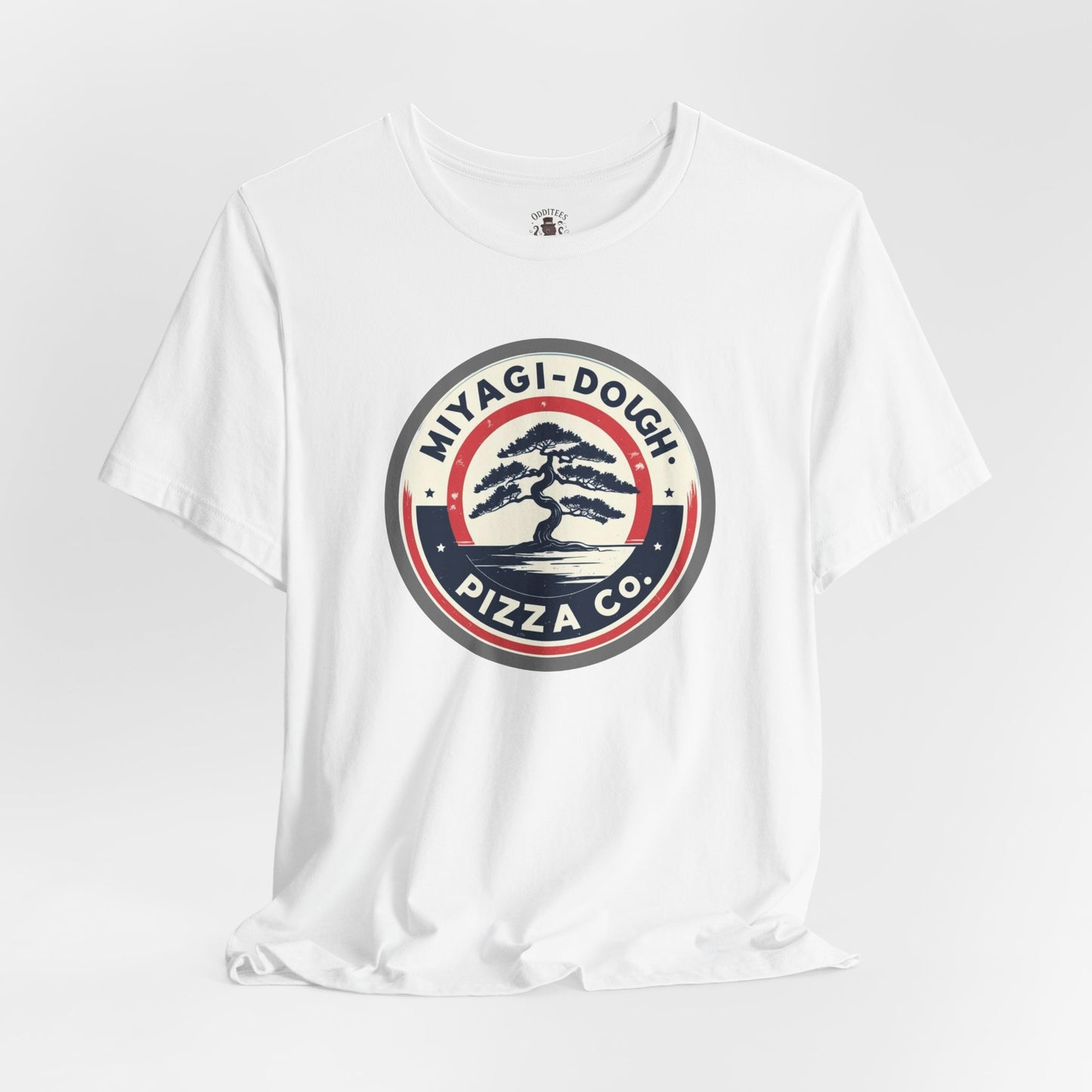 Miyagi-Dough Pizza Co. Tee — Vintage Bonsai Pizza Logo