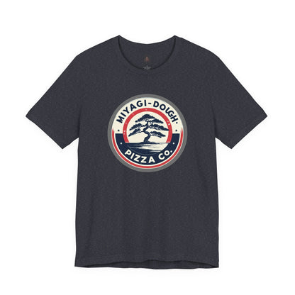 Miyagi-Dough Pizza Co. Tee — Vintage Bonsai Pizza Logo