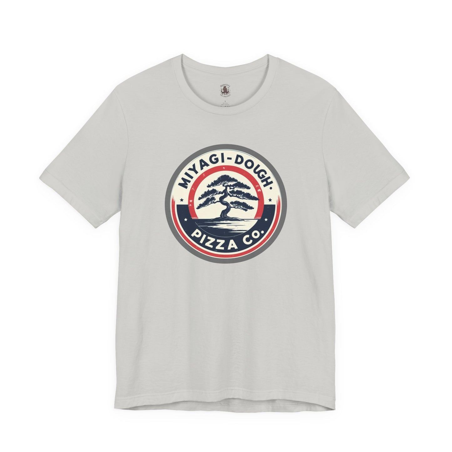Miyagi-Dough Pizza Co. Tee — Vintage Bonsai Pizza Logo