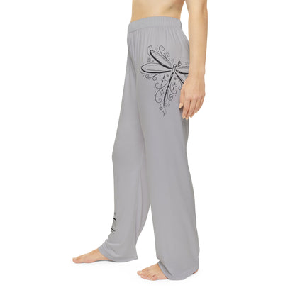 Dragonfly Women's Loungewear Pajama Bottoms - Luxury Concrete Grey