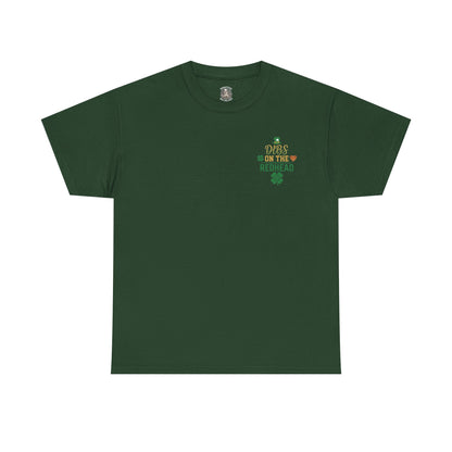 Dibs on the Redhead T‑Shirt — St. Patrick’s Day Shamrock OddInk Seasonal Designs Tee