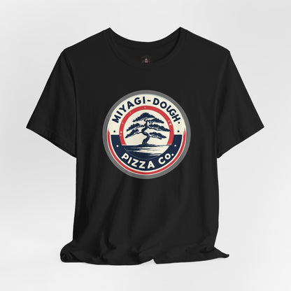 Miyagi-Dough Pizza Co. Tee — Vintage Bonsai Pizza Logo