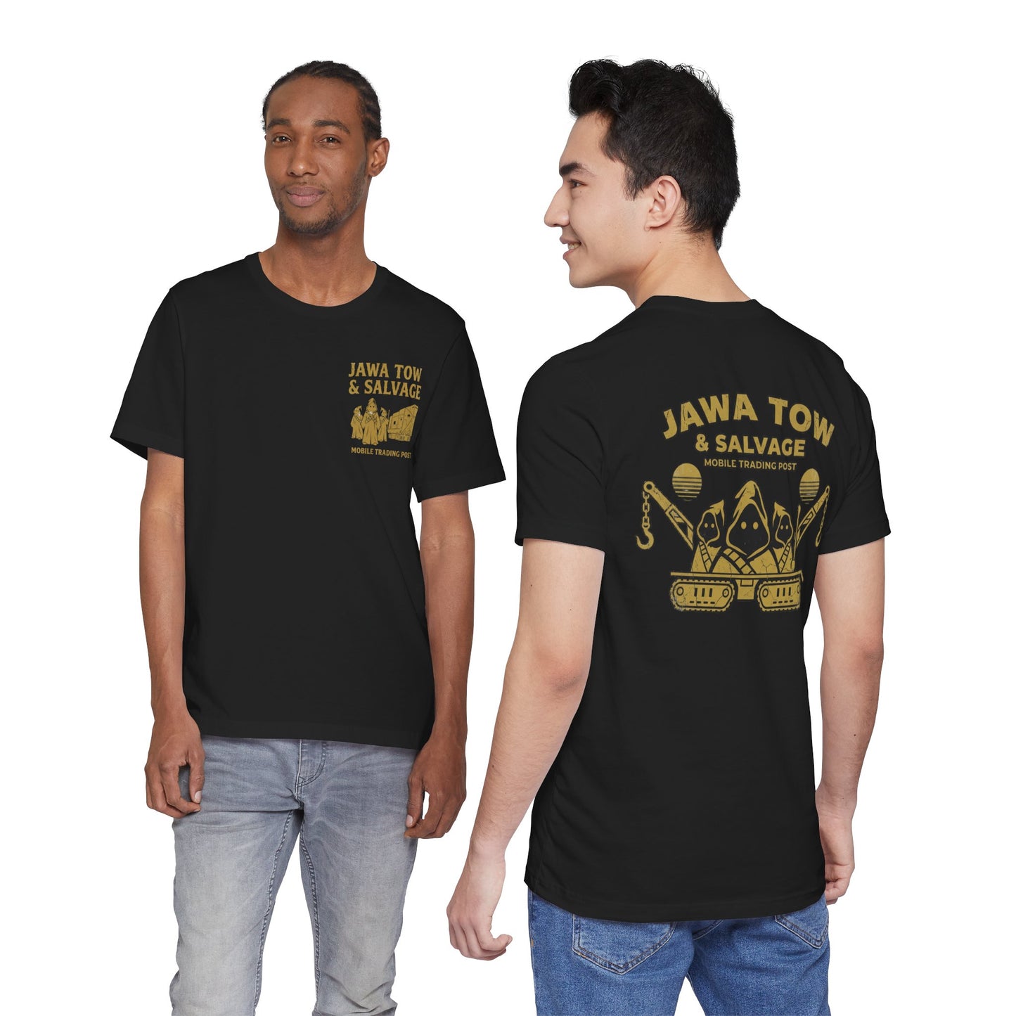 Jawa Tow & Salvage Tee — SW Biz Jawa Garage Vintage T-Shirt