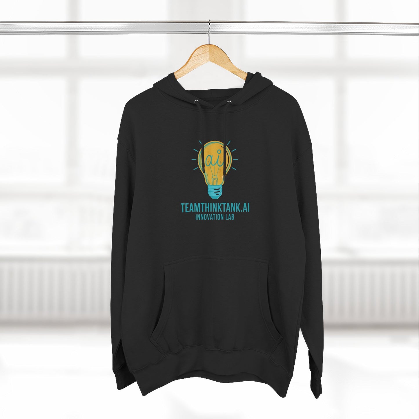 TeamThinkTank.AI Innovation Lab Brightbult Hoodie — Corp Colorway Logo Pullover