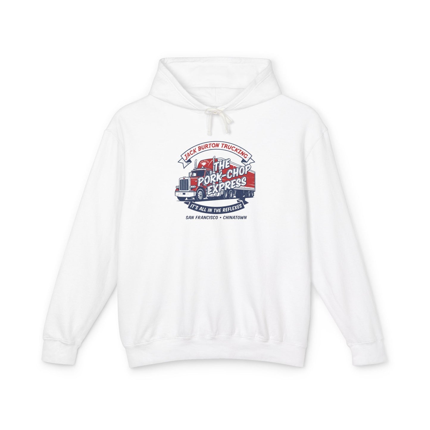 The Pork-Chop Express Hoodie — Retro Trucking Graphic Hooded Sweatshirt
