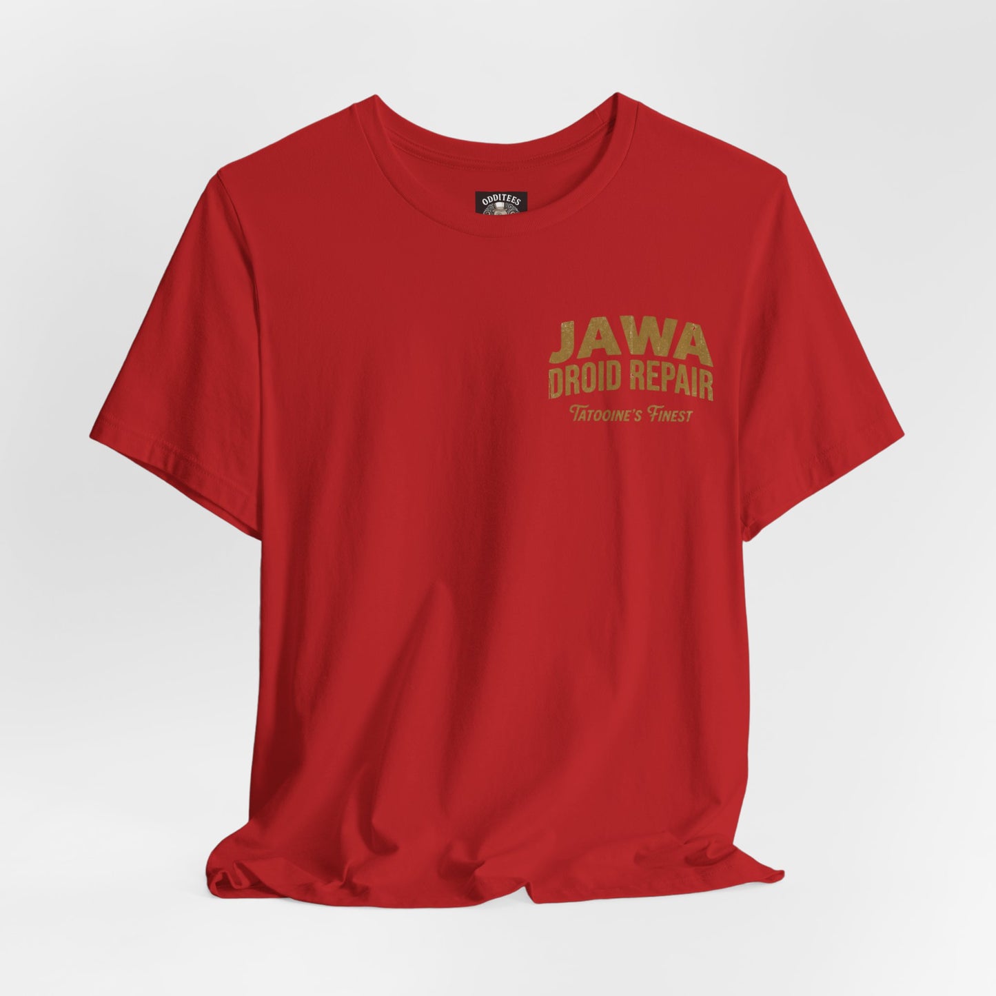 Jawa Droid Repair T‑Shirt — Tatooine’s Finest Vintage Sci‑Fi Star Wars Inspired Tee