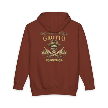 One-Eyed Willy's Grotto Treasure Hunt Hoodie — Vintage Nautical Pullover Hooded Sweatshirt