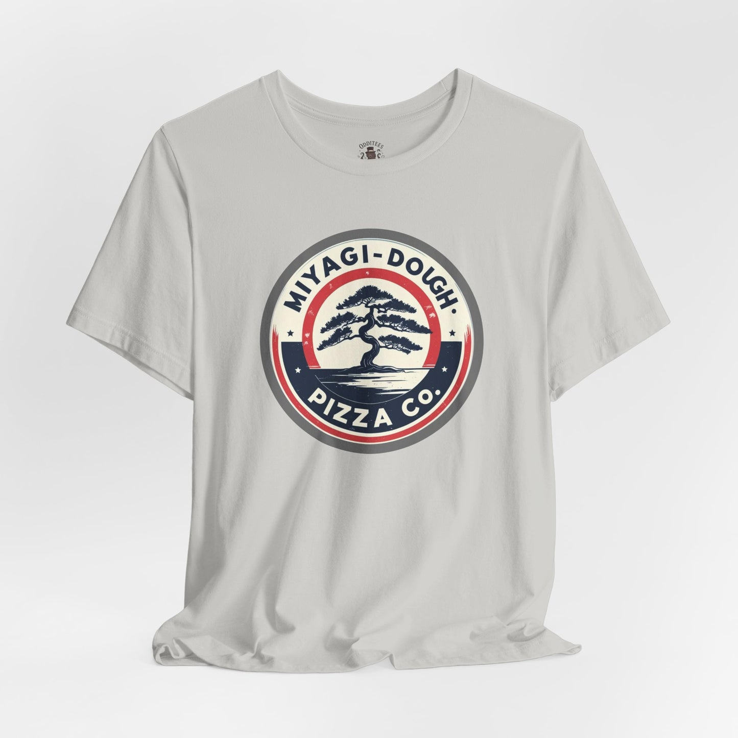 Miyagi-Dough Pizza Co. Tee — Vintage Bonsai Pizza Logo