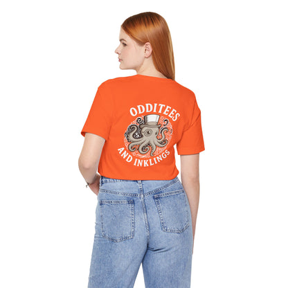 Octopus Graphic Tee — "Odditees and Inklings" Vintage Nautical T-Shirt