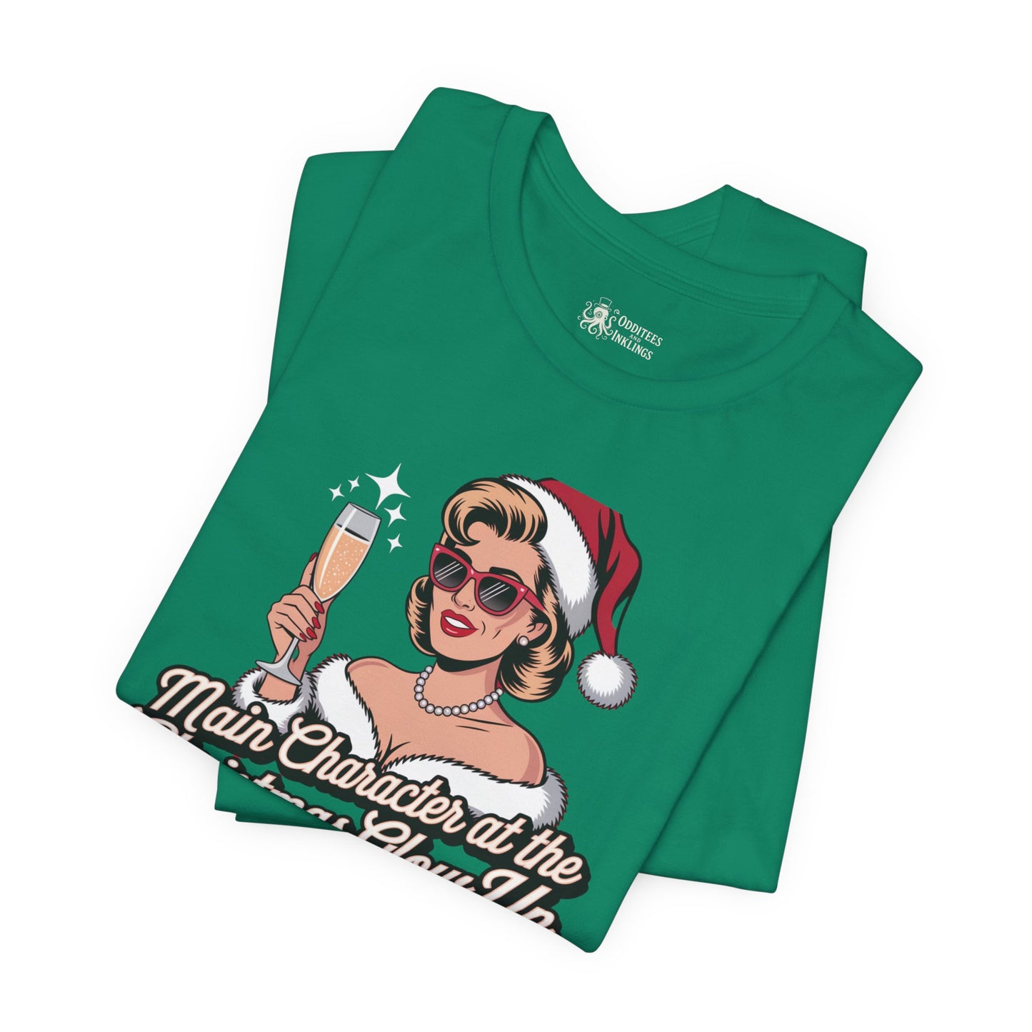 Main Character at the Christmas Glow Up