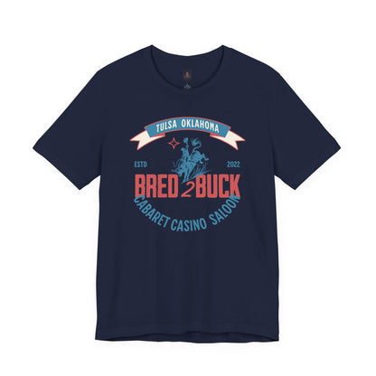 BRED 2 BUCK – Tulsa King Inspired Bull Riding Shirt | Western Cabaret Casino Saloon Tee