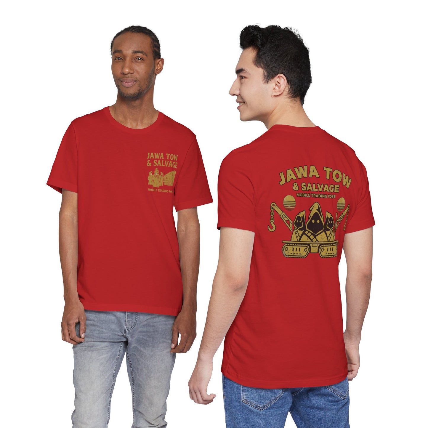 Jawa Tow & Salvage Tee — SW Biz Jawa Garage Vintage T-Shirt