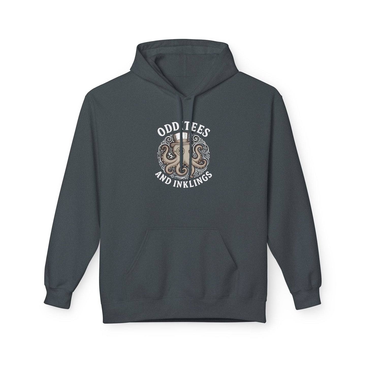 Octopus Logo Hoodie — "Odd Tees and Inklings" Graphic Pullover