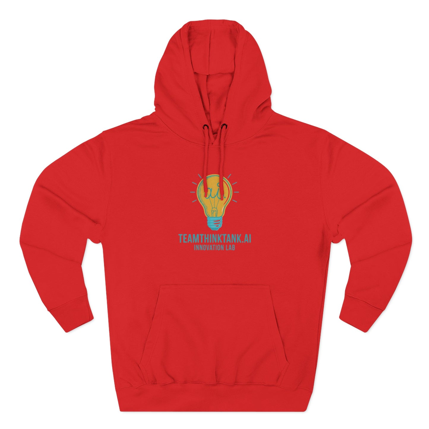 TeamThinkTank.AI Innovation Lab Brightbult Hoodie — Corp Colorway Logo Pullover