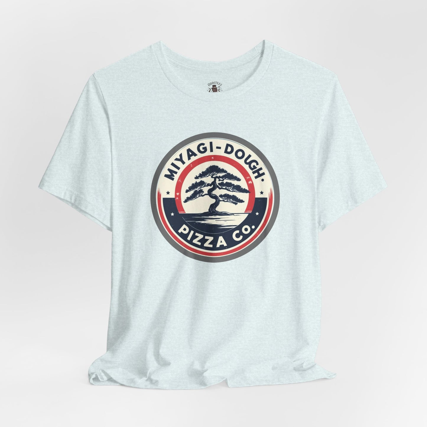 Miyagi-Dough Pizza Co. Tee — Vintage Bonsai Pizza Logo