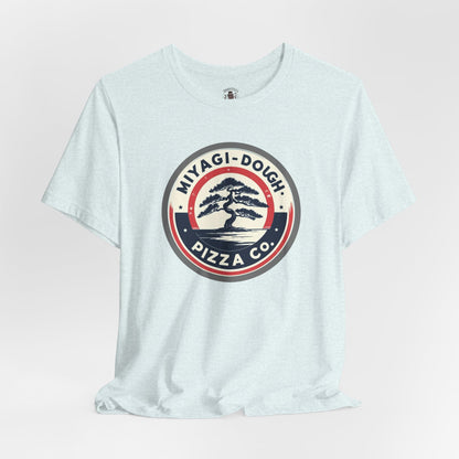 Miyagi-Dough Pizza Co. Tee — Vintage Bonsai Pizza Logo